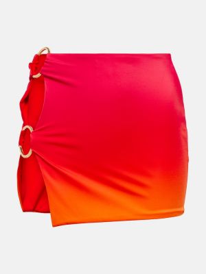 Mini sukně s potiskem Louisa Ballou růžové