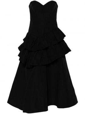 Вечерна рокля Marchesa Notte черно