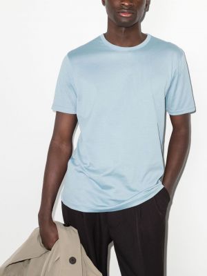 T-shirt Sunspel bleu