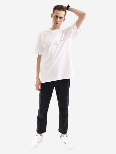 Pamučna majica Carhartt Wip bijela