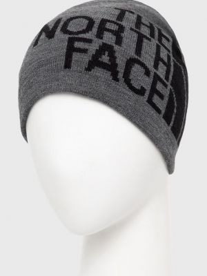 Двусторонняя шляпа The North Face серая