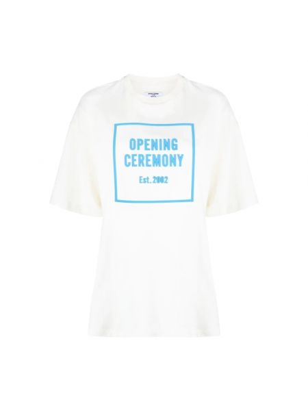 Biała koszulka Opening Ceremony