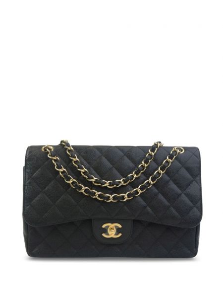 Černá klasická kabelka Chanel Pre-owned