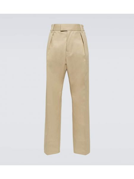 Pantaloni chino di cotone Loro Piana beige