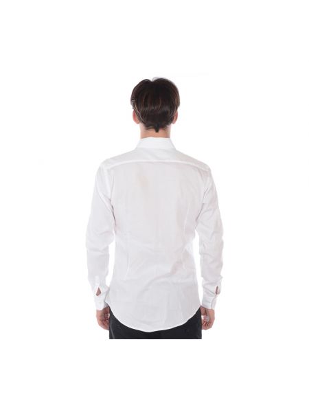 Camisa con botones Daniele Alessandrini blanco