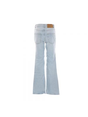 Jeansy dzwony relaxed fit Off-white