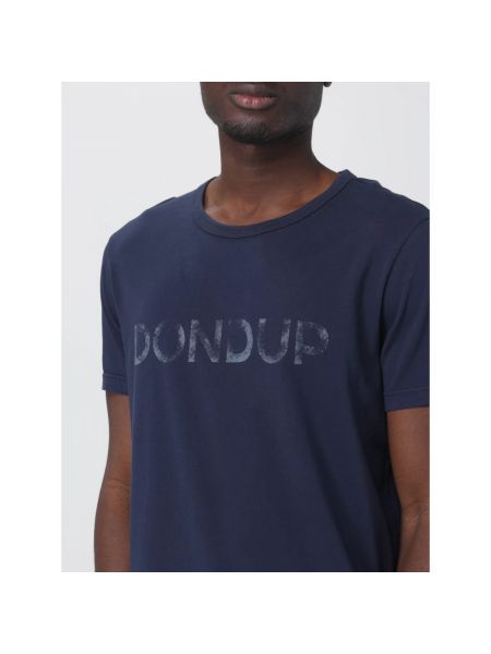 Camiseta de cuello redondo Dondup azul