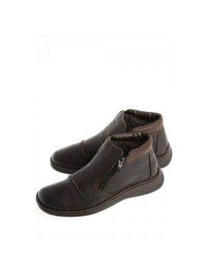 Зимние ботинки тофа коричневые