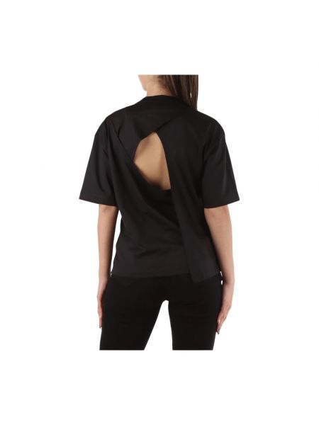 Camiseta de algodón Calvin Klein negro
