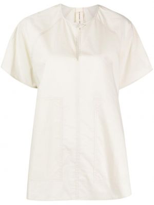 Памучна блуза Lee Mathews бяло