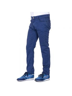 Pantalones con cremallera slim fit con bolsillos Jeckerson azul