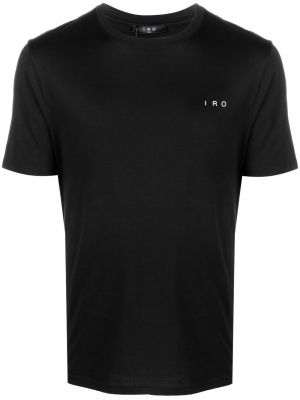 Majica s potiskom Iro črna