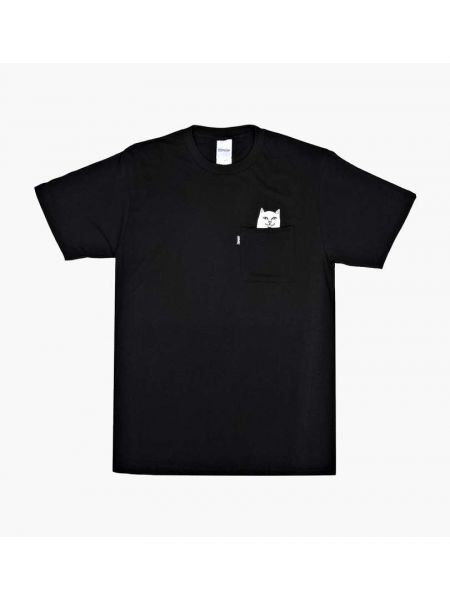 Чорна футболка з кишенями Ripndip