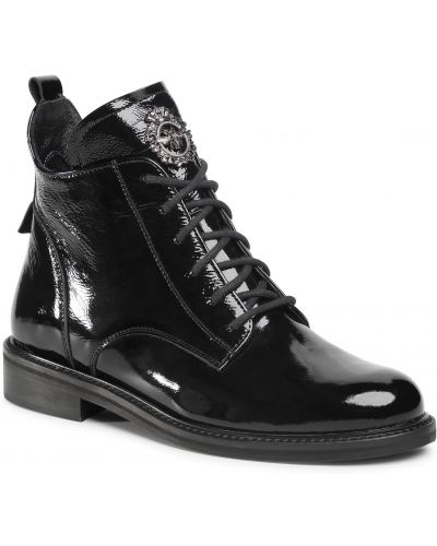 Členkové topánky Nessi čierna