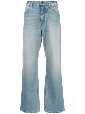 Jeans a vita bassa baggy Gauchère blu