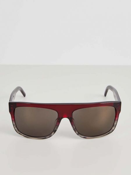 Okulary przeciwsłoneczne Dior bordowe