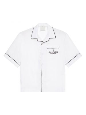 Гавайская рубашка от Givenchy, Оптический белый