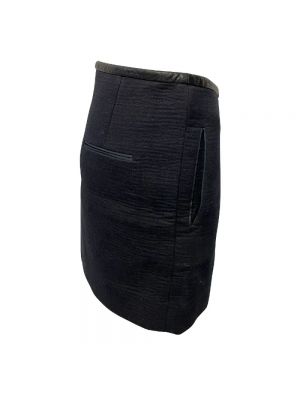 Mini falda de algodón Isabel Marant Pre-owned negro