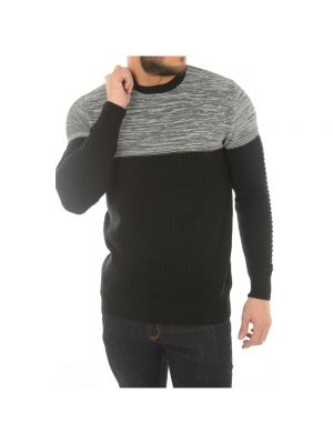 Sweter z okrągłym dekoltem Goldenim Paris czarny