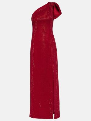 Dlouhé šaty Roland Mouret červená