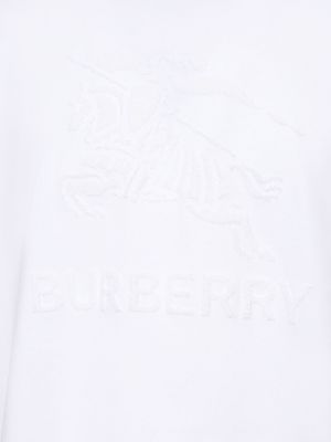 Jersey pamut póló Burberry fehér