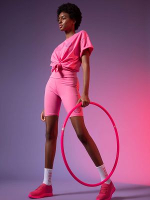 Slim fit leggings Defacto rózsaszín