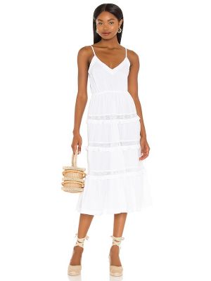 Vestido midi Tularosa blanco