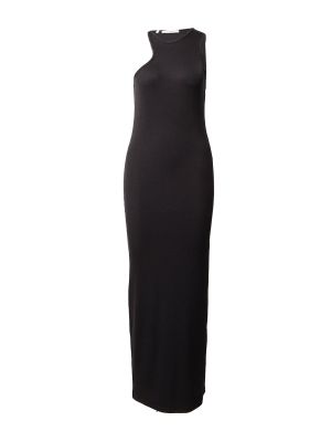 Μάξι φόρεμα Oval Square μαύρο