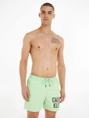 Nohavičky Calvin Klein zelená