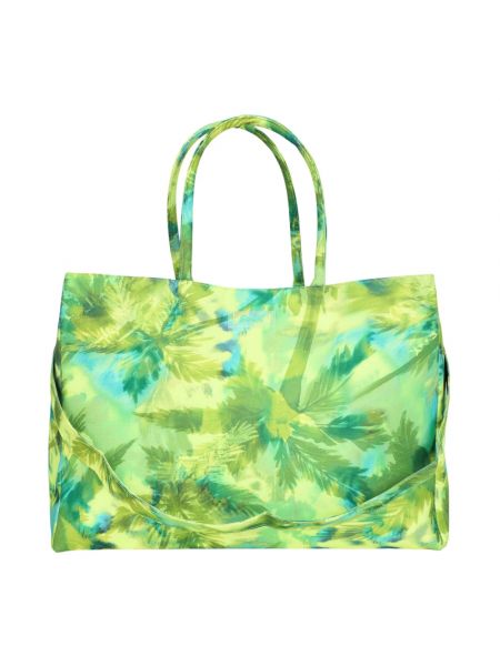 Shopper handtasche F**k grün