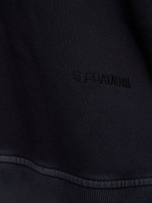 Mikina s kapucí s přechodem barev Alphatauri béžová