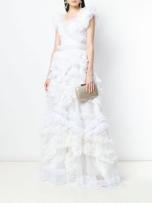 Večerní šaty Dolce & Gabbana bílé