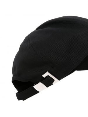 Haftowana czapka z daszkiem bawełniana Balmain