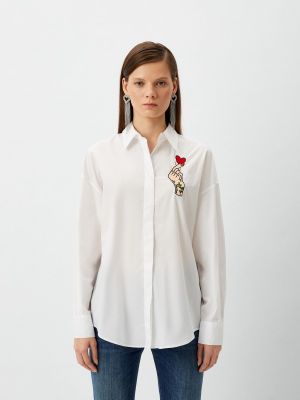 Рубашка Love Moschino белая