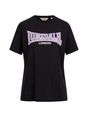 Oversize t-krekls Lonsdale melns