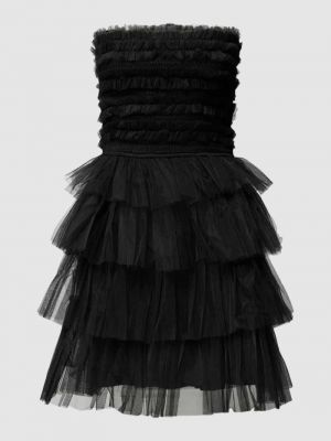 Sukienka midi Lace & Beads czarna
