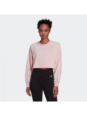 Megztinis Adidas Sportswear rožinė