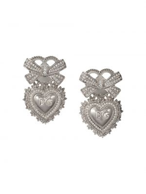 Náušnice se srdcovým vzorem Dolce & Gabbana