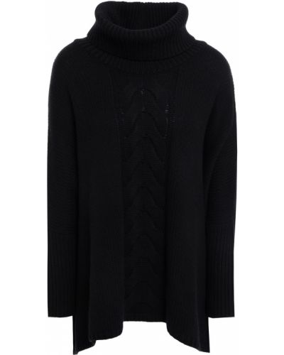Кашемировый свитер N.peal, черный