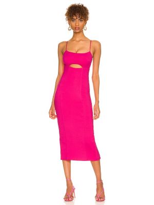 Vestido midi H:ours rosa