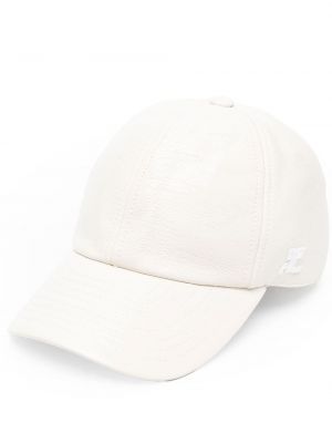 Cap Courreges hvit