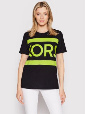 T-shirt large Michael Michael Kors noir