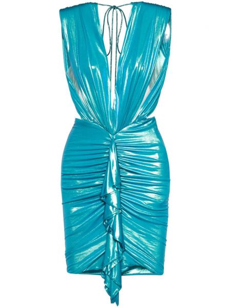 Suknele kokteiline Alexandre Vauthier mėlyna