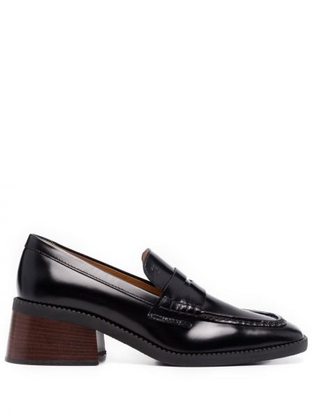 Skinn loafers Tod's brun