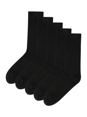 Bambusové ponožky Resteröds čierna