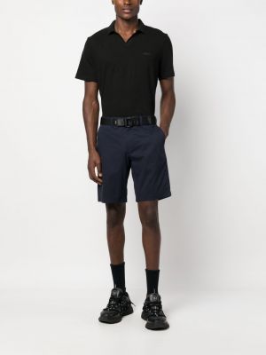 Bermudy slim fit Calvin Klein niebieskie