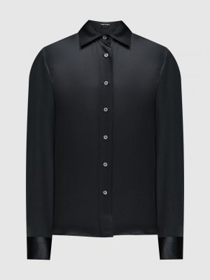 Шовкова блуза Tom Ford чорна
