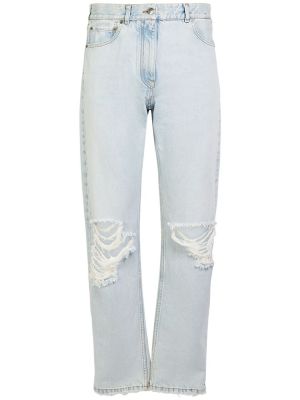Jeans distressed The Row bianco