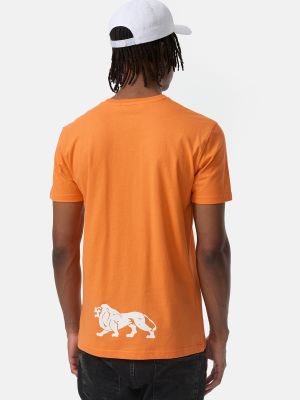 Оранжевая футболка Lonsdale
