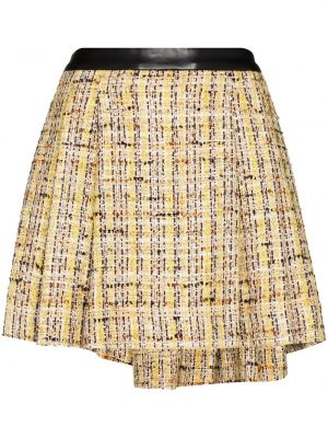 Mini suknja Natasha Zinko žuta